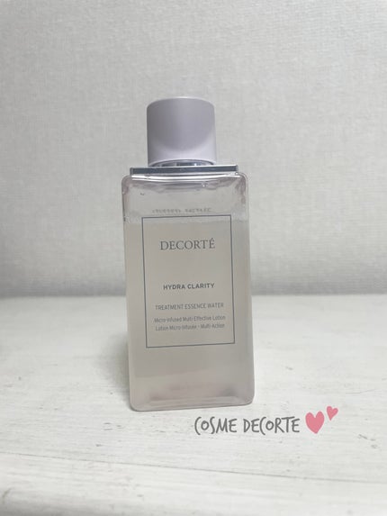 イドラクラリティ 薬用 トリートメント エッセンス ウォーター/DECORTÉ/化粧水を使ったクチコミ(1枚目)