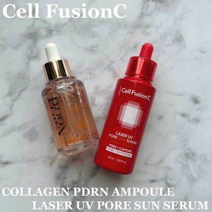 Cell Fusion C レーザーUVポアサンセラム/Cell Fusion C(セルフュージョンシー)/日焼け止めローションを使ったクチコミ(1枚目)