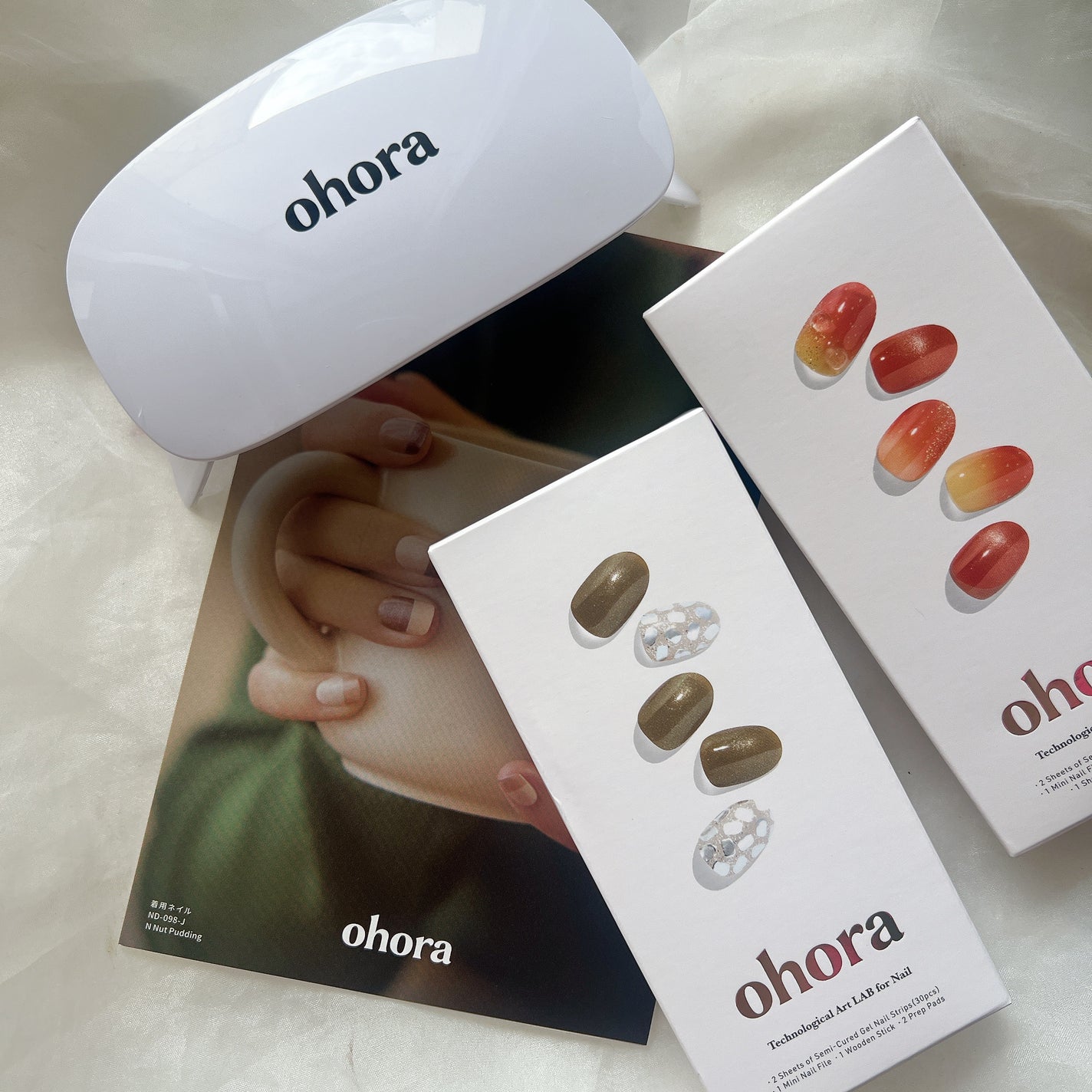 セミキュアジェルネイル(ハンド)/ohora/ネイルシールを使ったクチコミ(6枚目)