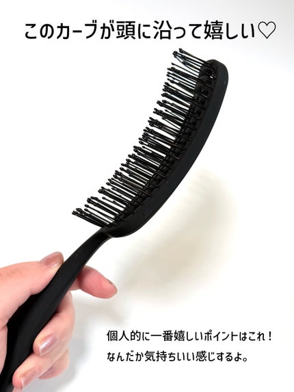 87saku ハナサク 速乾ブラシ/87saku/ヘアブラシを使ったクチコミ(7枚目)