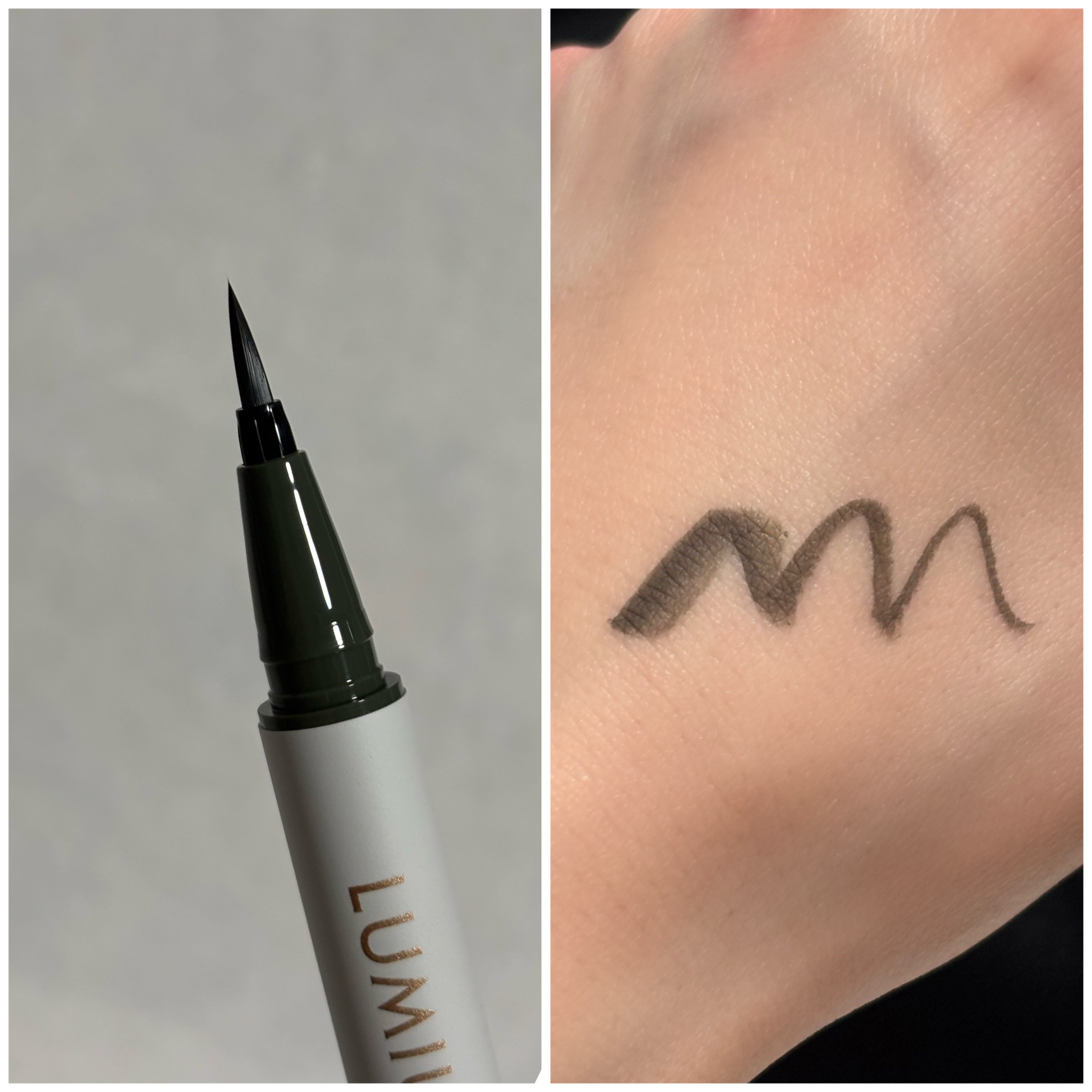 ベルベットライナー/LUMIURGLAS/リキッドアイライナーを使ったクチコミ（2枚目）