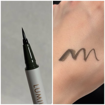 ベルベットライナー/LUMIURGLAS/リキッドアイライナーを使ったクチコミ(2枚目)