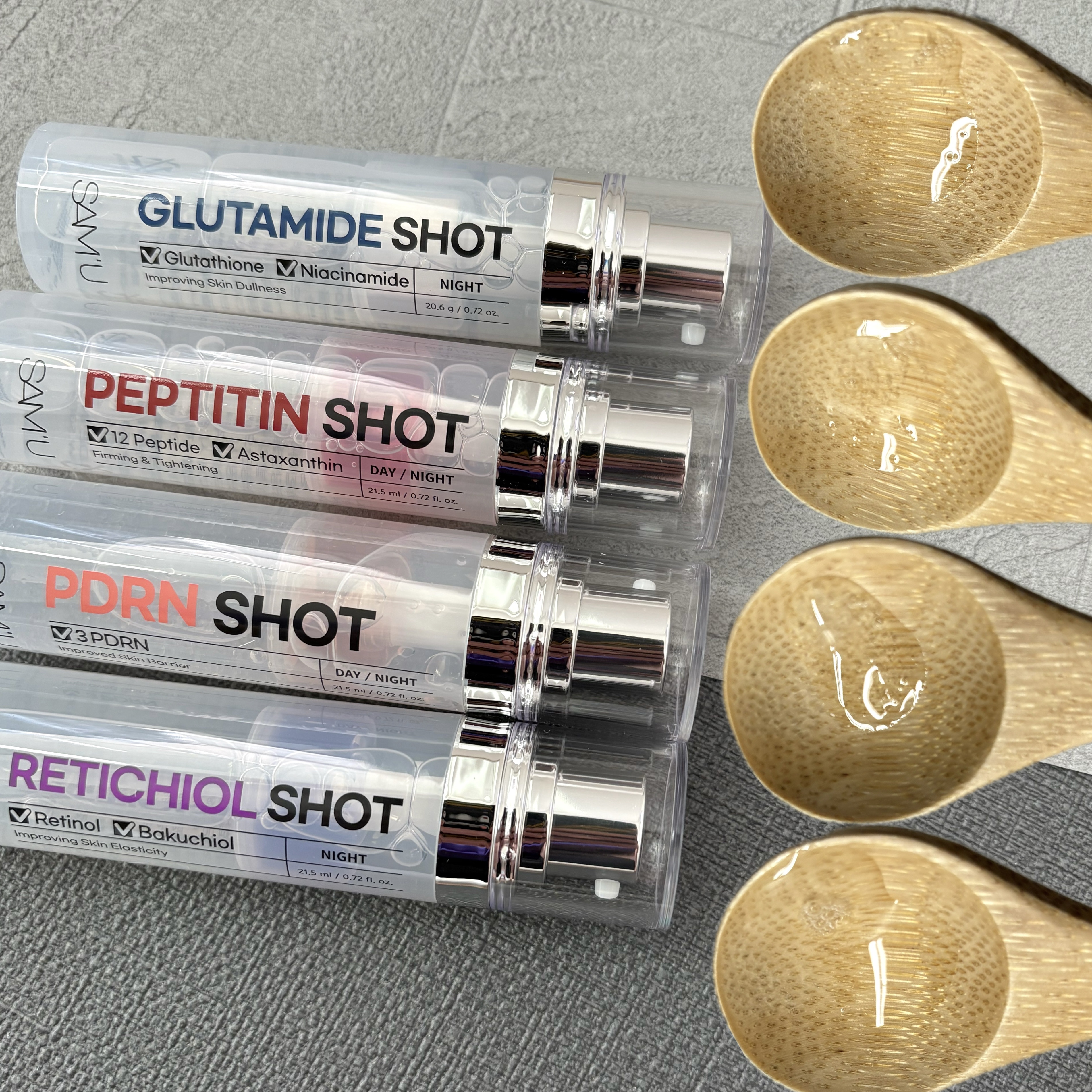 シナジーショットエディション/SAM'U/スキンケアキットを使ったクチコミ（2枚目）