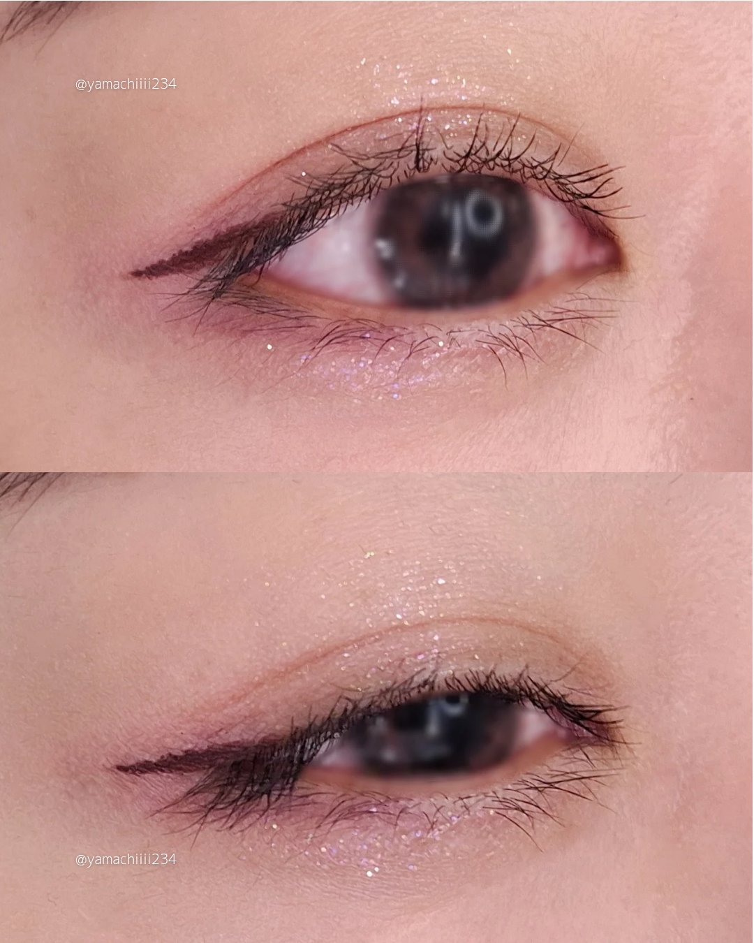 クリーミータッチライナー/キャンメイク/ジェルアイライナーを使ったクチコミ（2枚目）