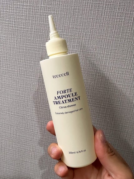 フォルテ アンプル トリートメント/treecell/洗い流すヘアトリートメントを使ったクチコミ(2枚目)