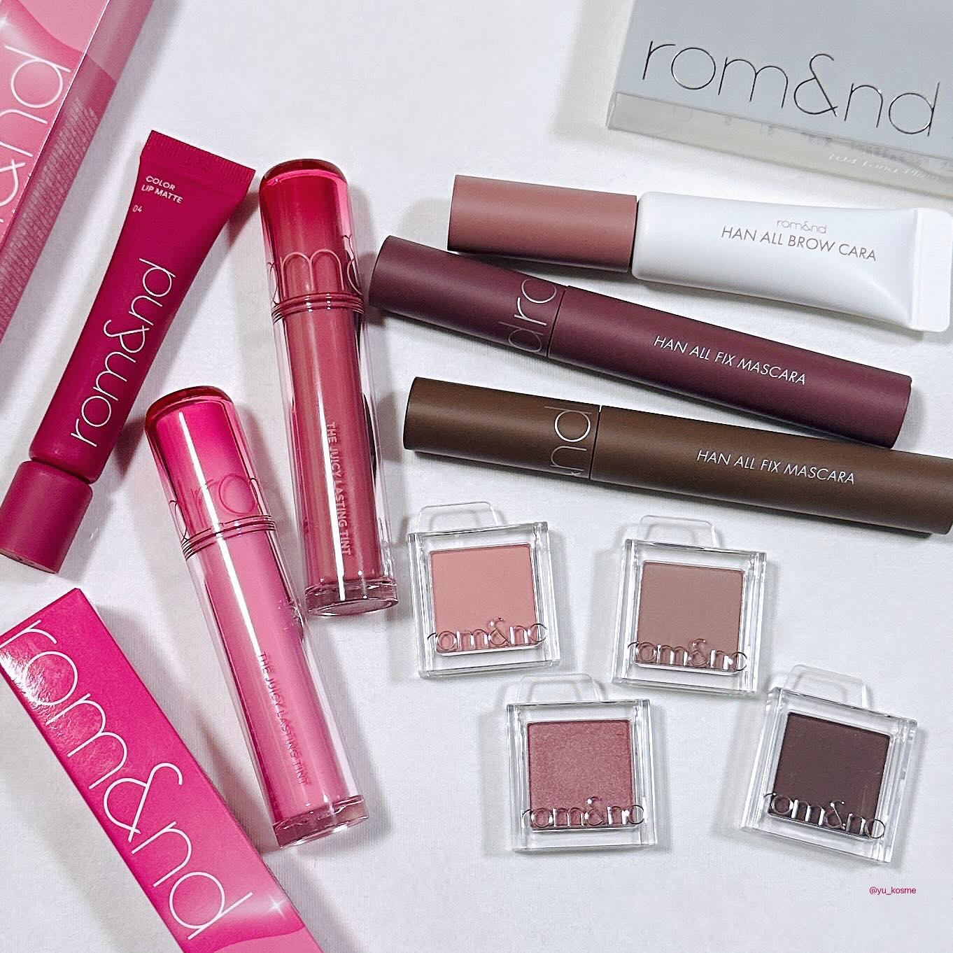 ハンオールフィックスマスカラ/rom&nd/マスカラを使ったクチコミ（1枚目）