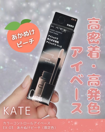ケイト カラーコントロールアイベース/KATE/アイシャドウベースを使ったクチコミ(1枚目)