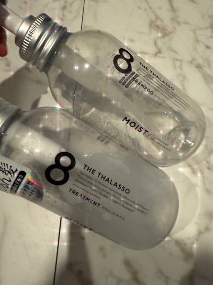 エイトザタラソ クレンジングリペア&モイスト 美容液シャンプー/ディープリペア&アクアモイスト 美容液トリートメント/エイトザタラソ/市販シャンプーを使ったクチコミ(1枚目)