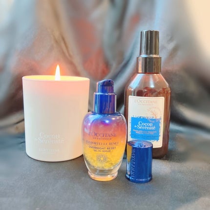 イモーテル オーバーナイトリセットセラム/L'OCCITANE/美容液を使ったクチコミ(7枚目)