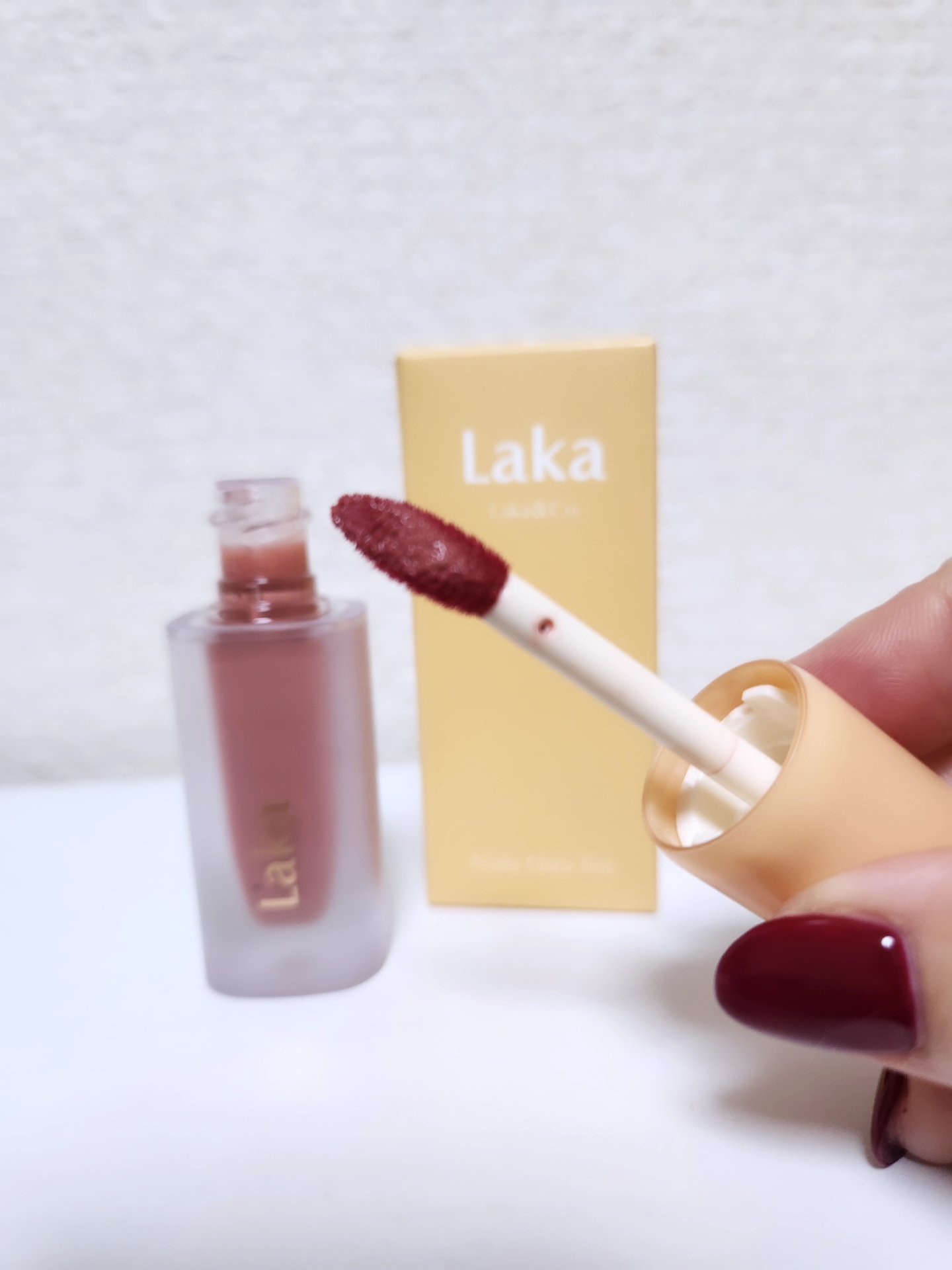 フルーティーグラムティント/Laka/リップティントを使ったクチコミ（3枚目）