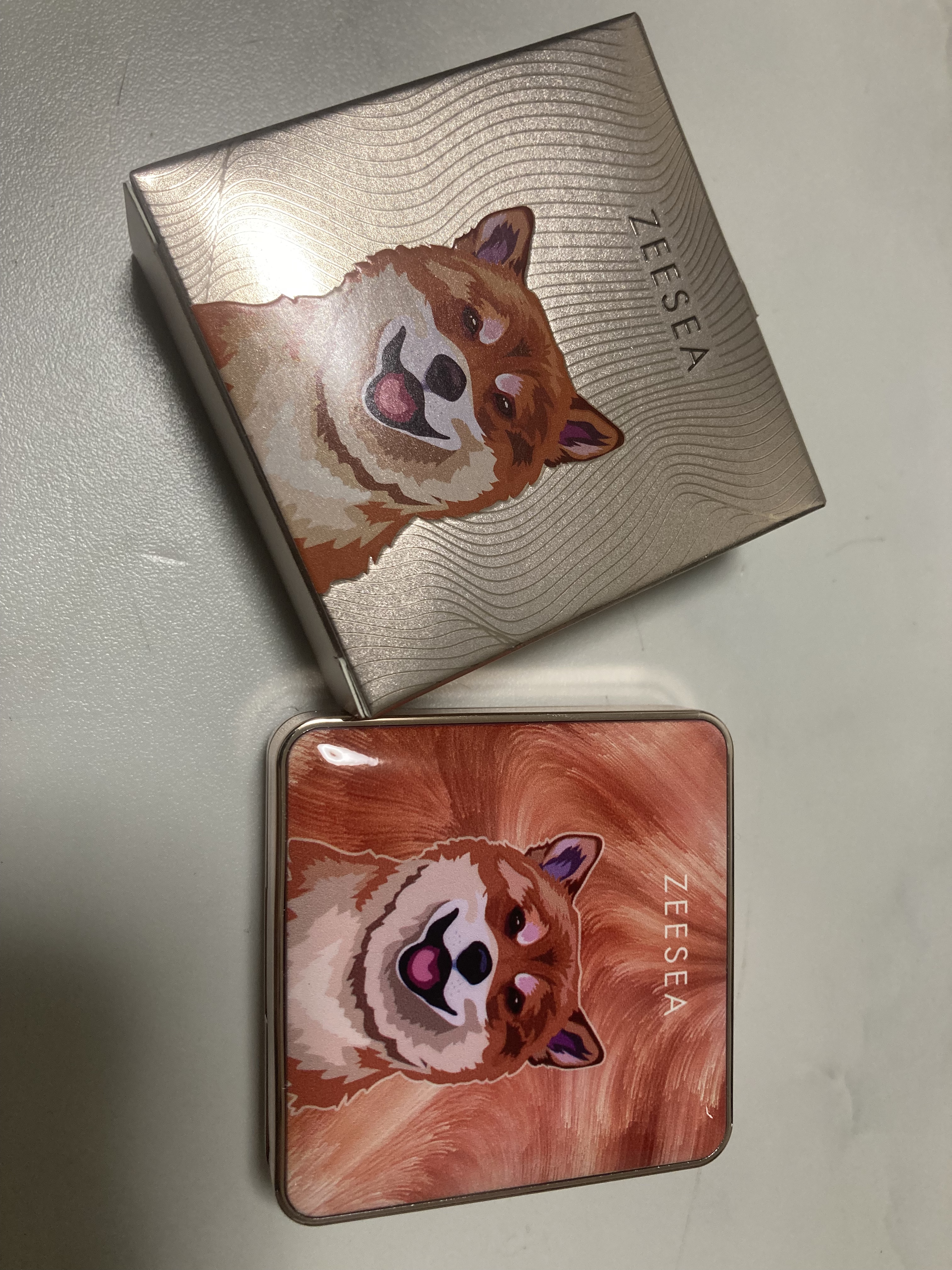 アニマルアイシャドウ(4シェード)/ZEESEA/アイシャドウパレットを使ったクチコミ（1枚目）