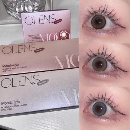 Moodnight 1day/OLENS/カラーコンタクトレンズを使ったクチコミ(6枚目)