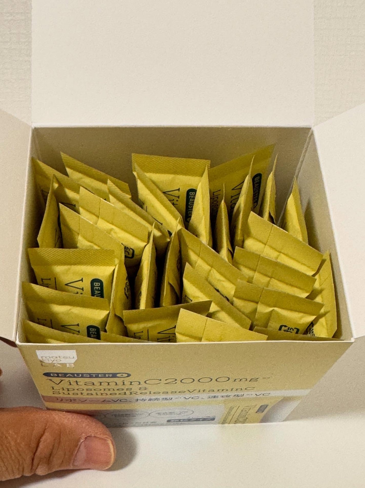 リポソーム+持続型ビタミンC顆粒/matsukiyo LAB/美容サプリメントを使ったクチコミ(3枚目)