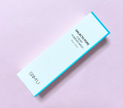 サミュ ガラクトポア チューイー パウダーウォッシュ/SAM'U/洗顔パウダーを使ったクチコミ(1枚目)