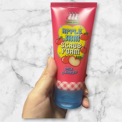 CHASIN'RABBITS アップルジャムスクラブ フォームクレンザーのクチコミ「【PR】
CHASIN' RABBITS様よりアップルジャムスクラブフォームクレンザーをいただ.....」(3枚目)