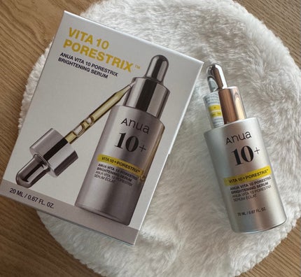 ビタミン10 ポアストリックスセラム/Anua/美容液を使ったクチコミ(1枚目)
