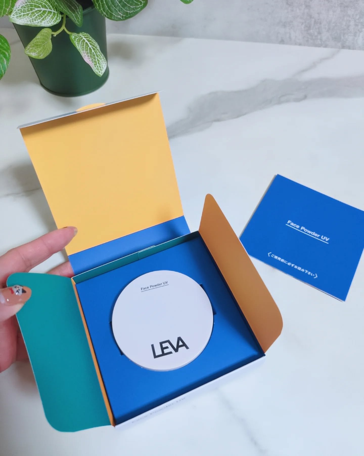 フェースパウダーUV /LEVA/ルースパウダーを使ったクチコミ（2枚目）