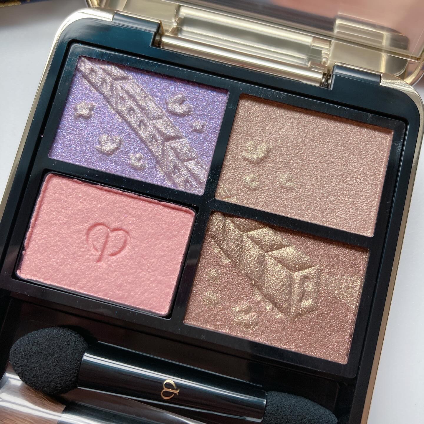 オンブルクルールクアドリ/クレ・ド・ポー ボーテ/アイシャドウパレットを使ったクチコミ（3枚目）