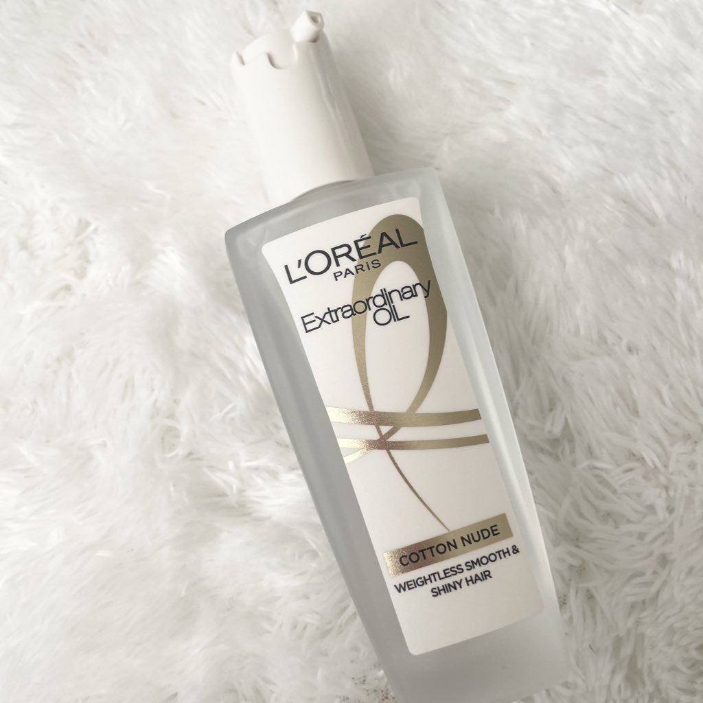 エクストラオーディナリーオイル ベビーコットン/ロレアル パリ/ヘアオイルを使ったクチコミ（1枚目）