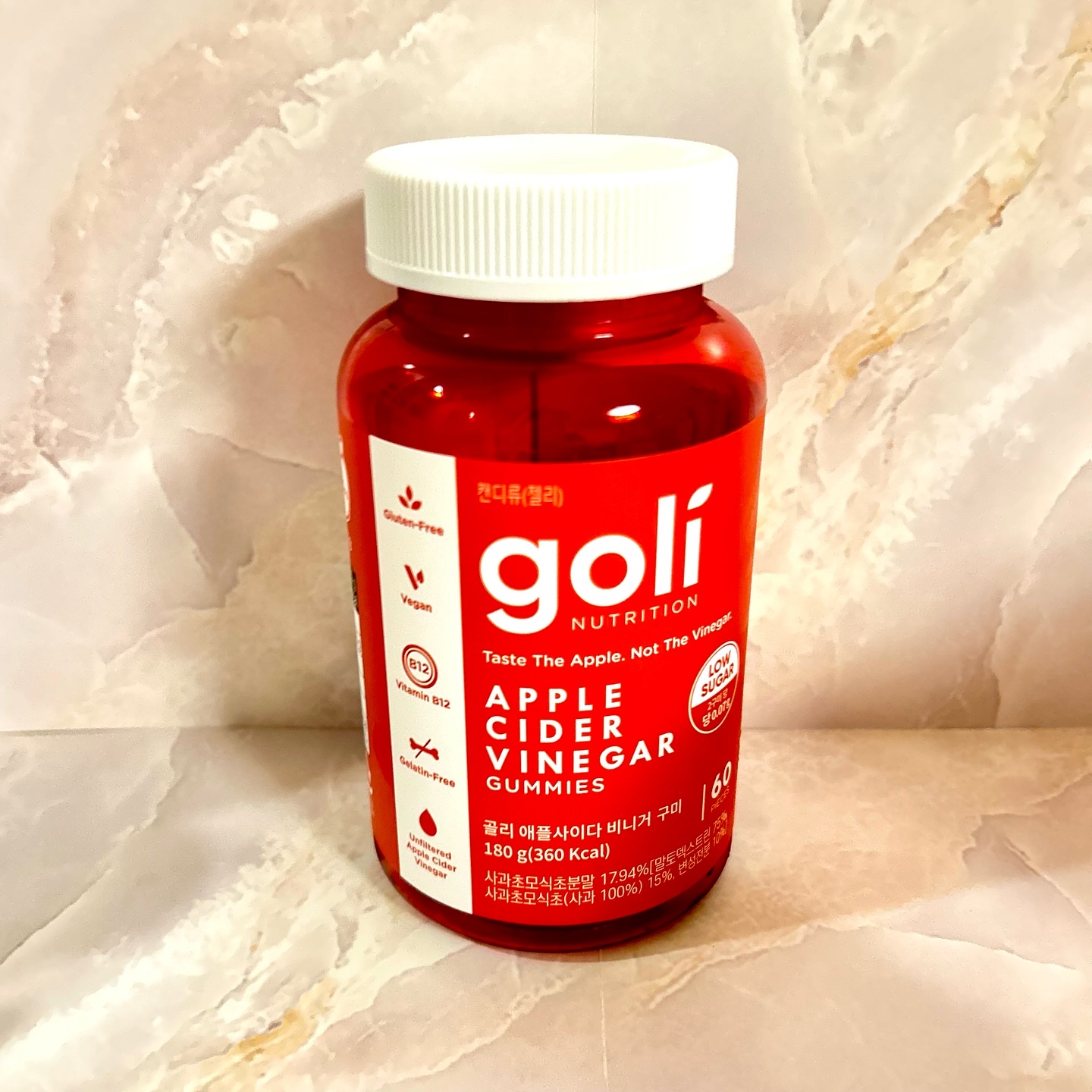 アップルサイダービネガーグミ/goli/健康サプリメントを使ったクチコミ（1枚目）