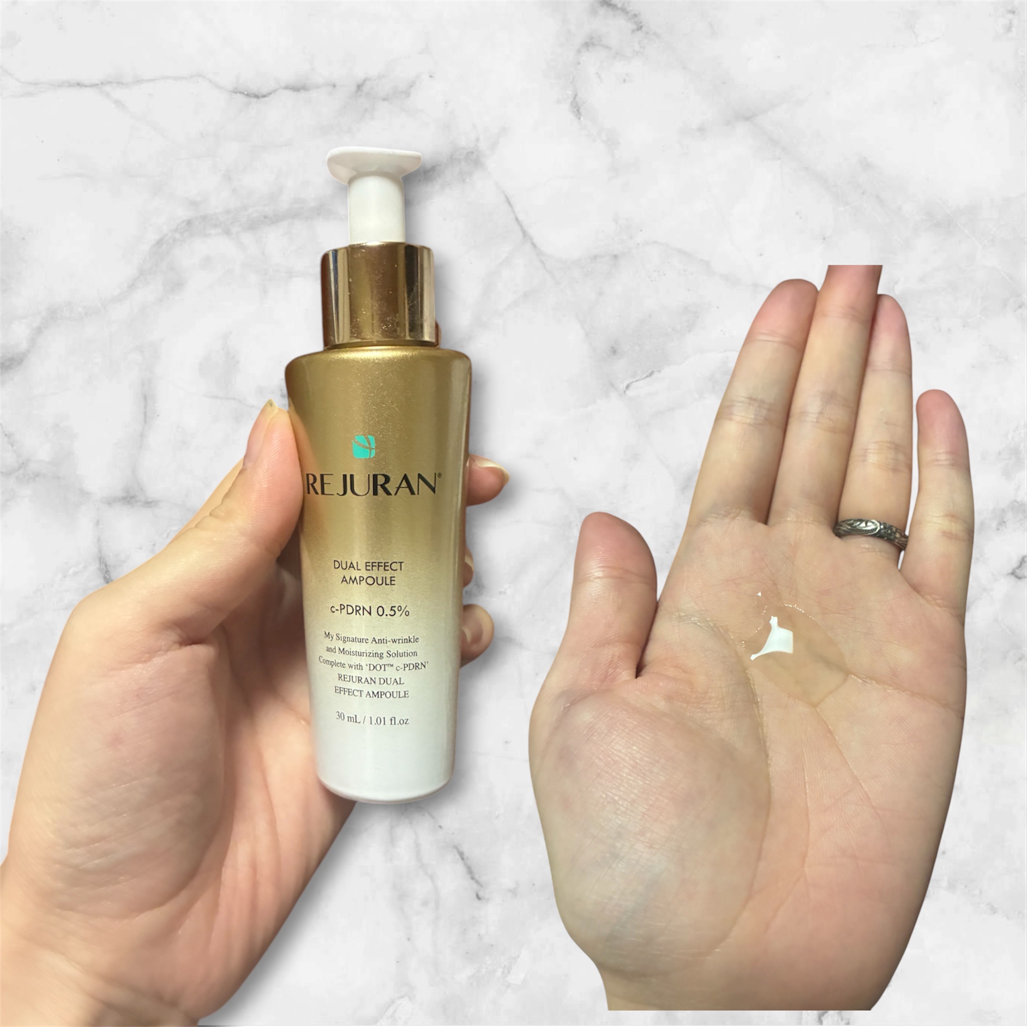 REJURAN デュアル エフェクト アンプル 30mL/REJURAN COSMETICS/美容液を使ったクチコミ（2枚目）