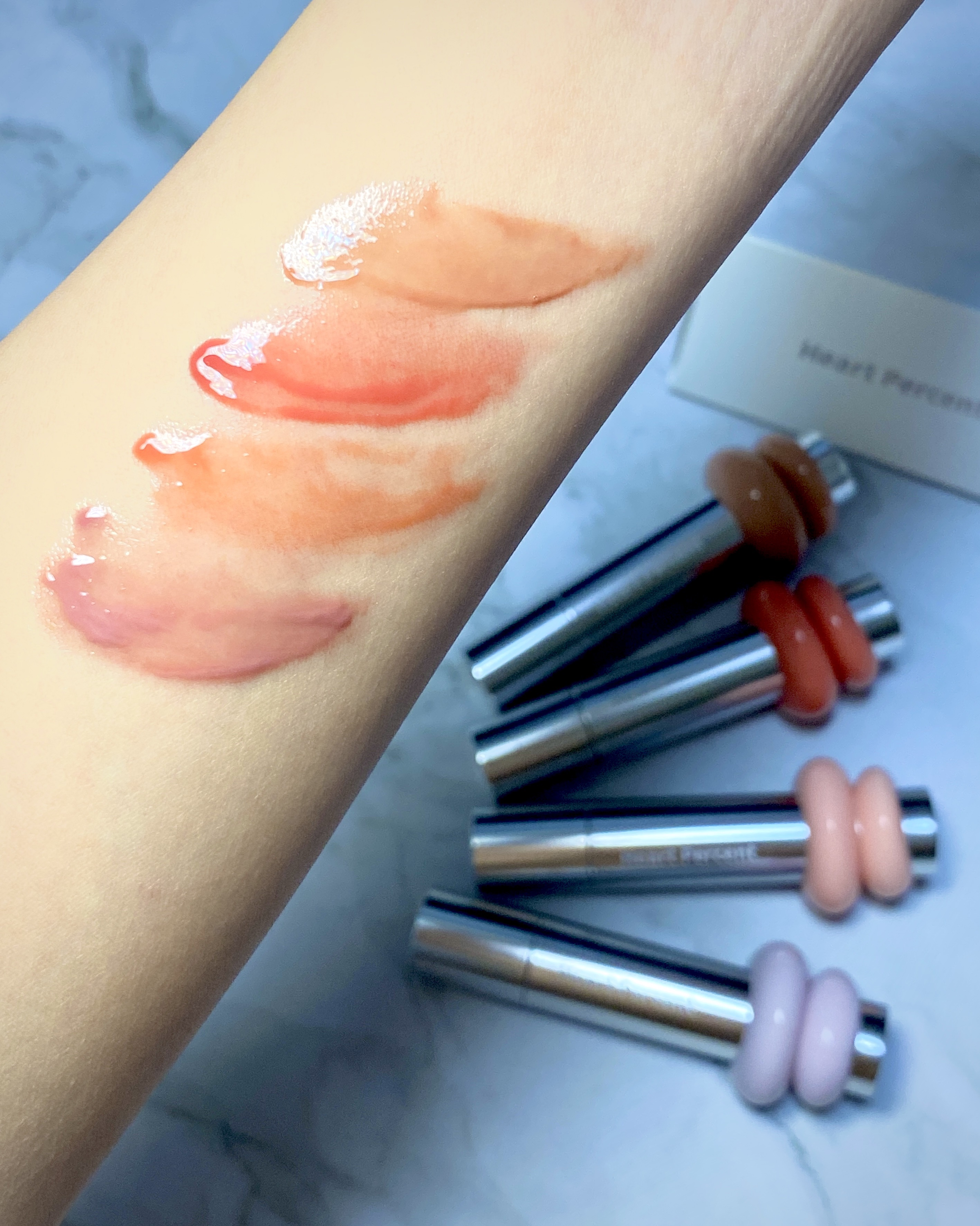 ドットオンムードワンウェイグロイティント/Heart Percent/リップティントを使ったクチコミ（1枚目）