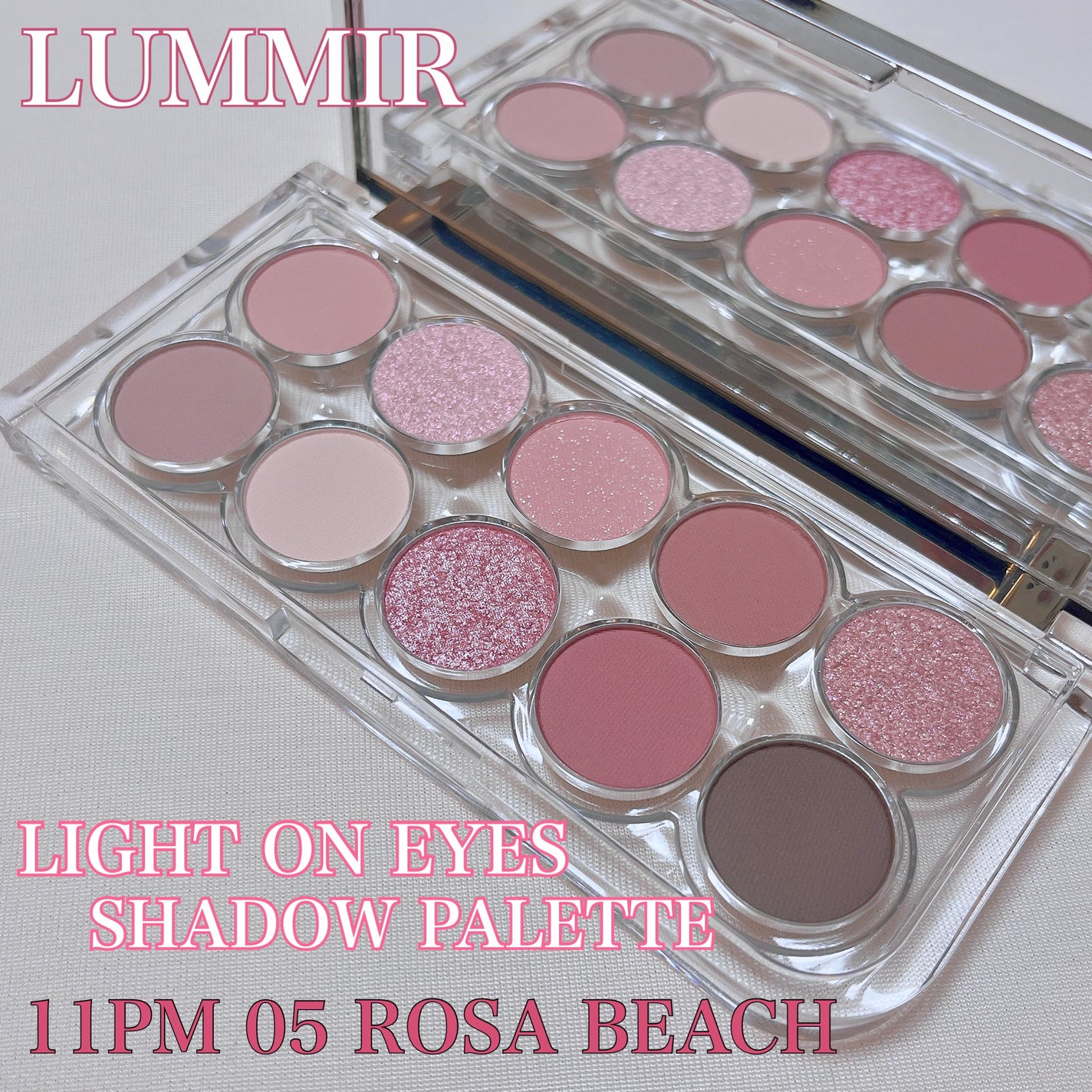 ライトオンアイズシャドウパレット/ルミル/アイシャドウパレットを使ったクチコミ(1枚目)