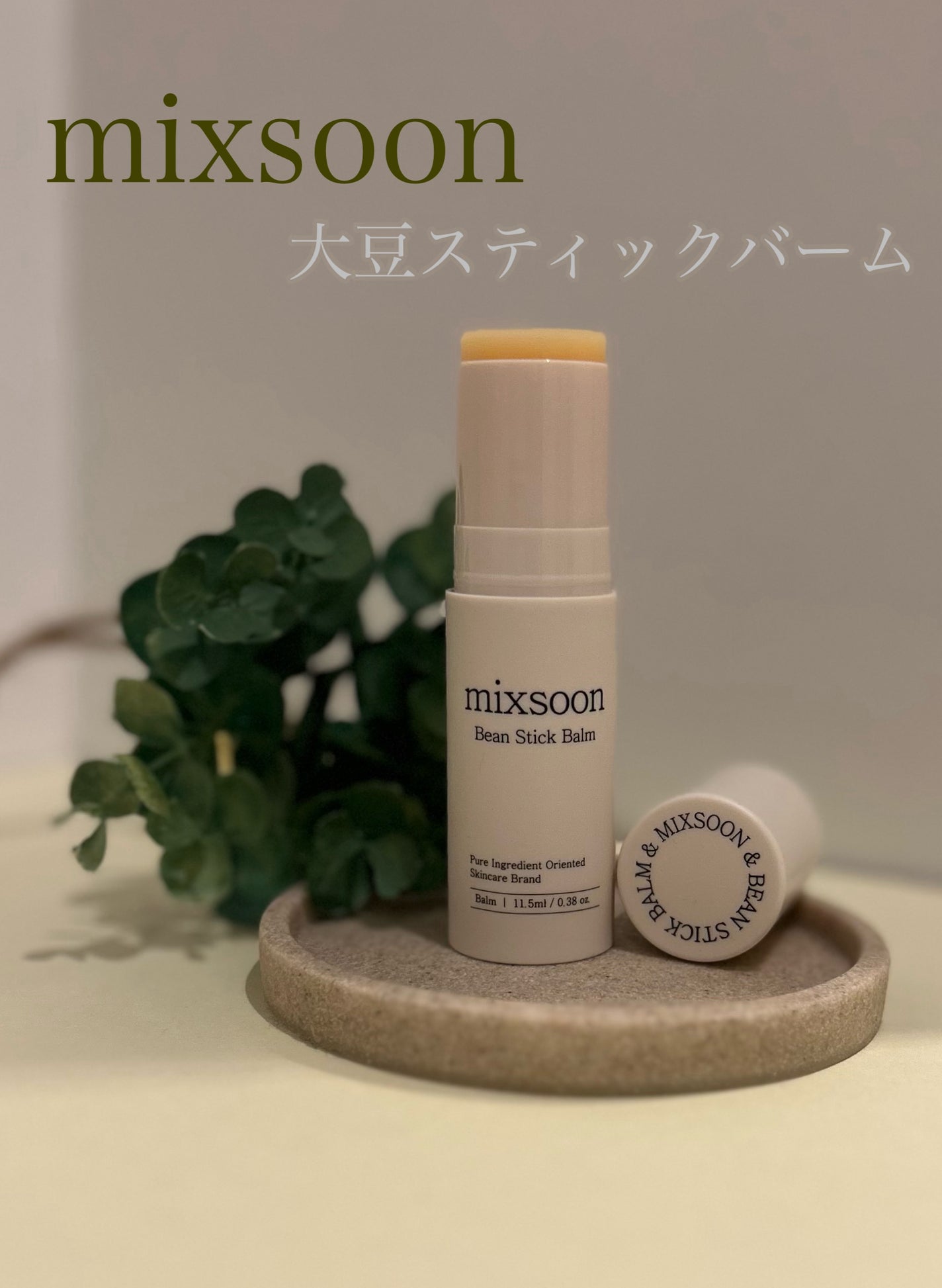 BEANS STICK BALM/mixsoon/その他スキンケアを使ったクチコミ(1枚目)