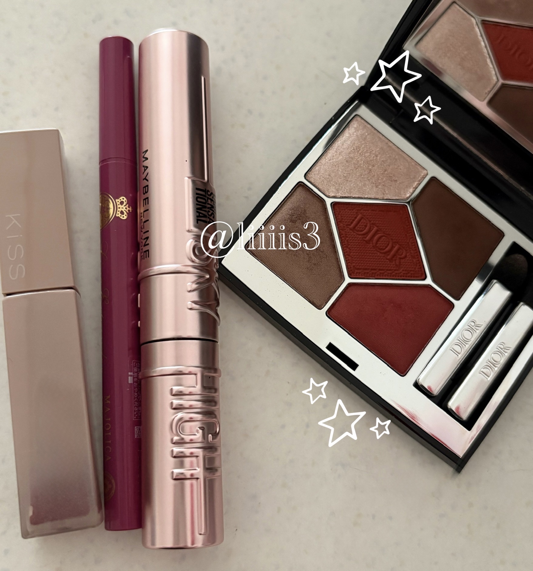 ディオールショウ サンク クルール 673 レッド タータン/Dior/アイシャドウを使ったクチコミ（1枚目）