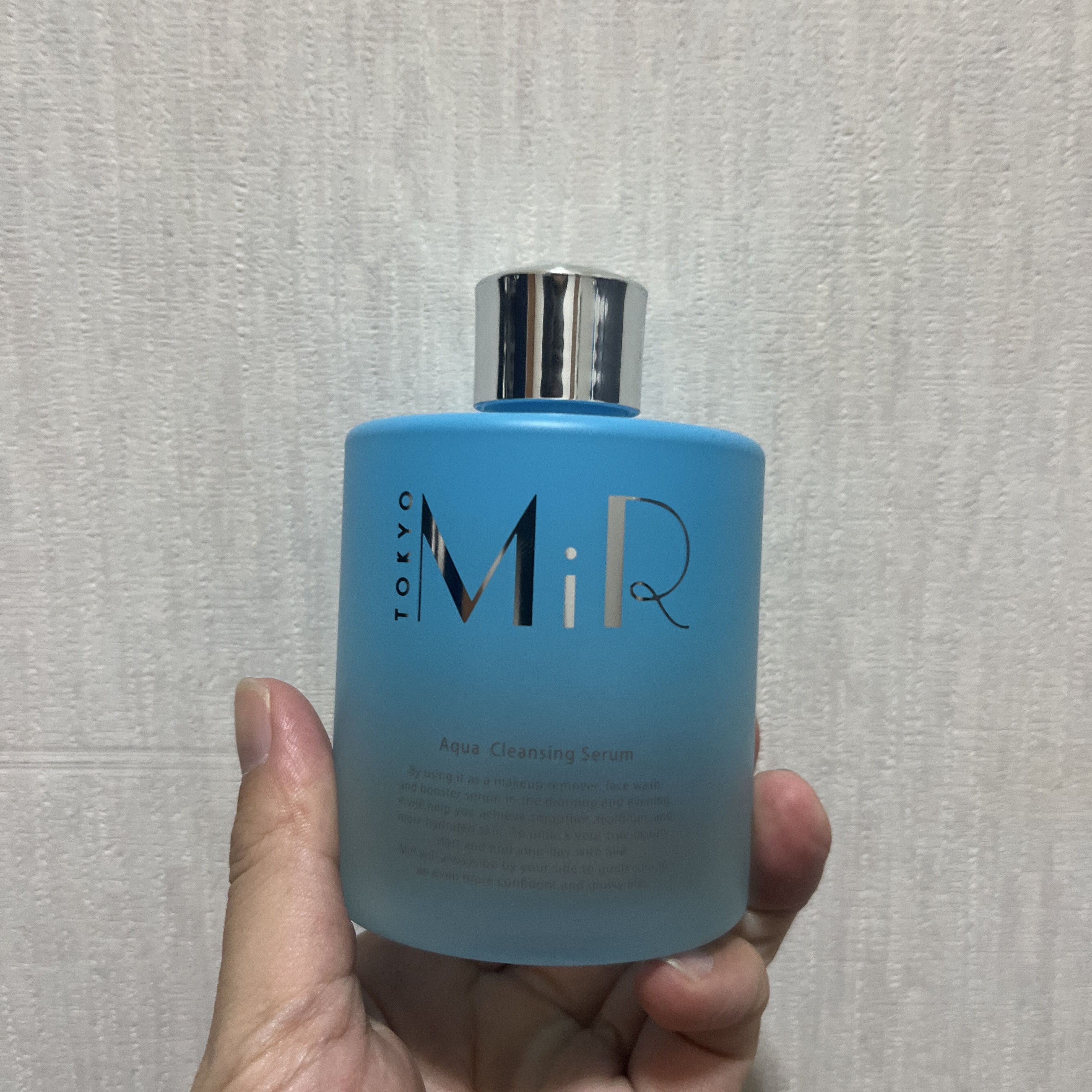 MiR アクアクレンジングセラム/MiR/クレンジングウォーターを使ったクチコミ（1枚目）