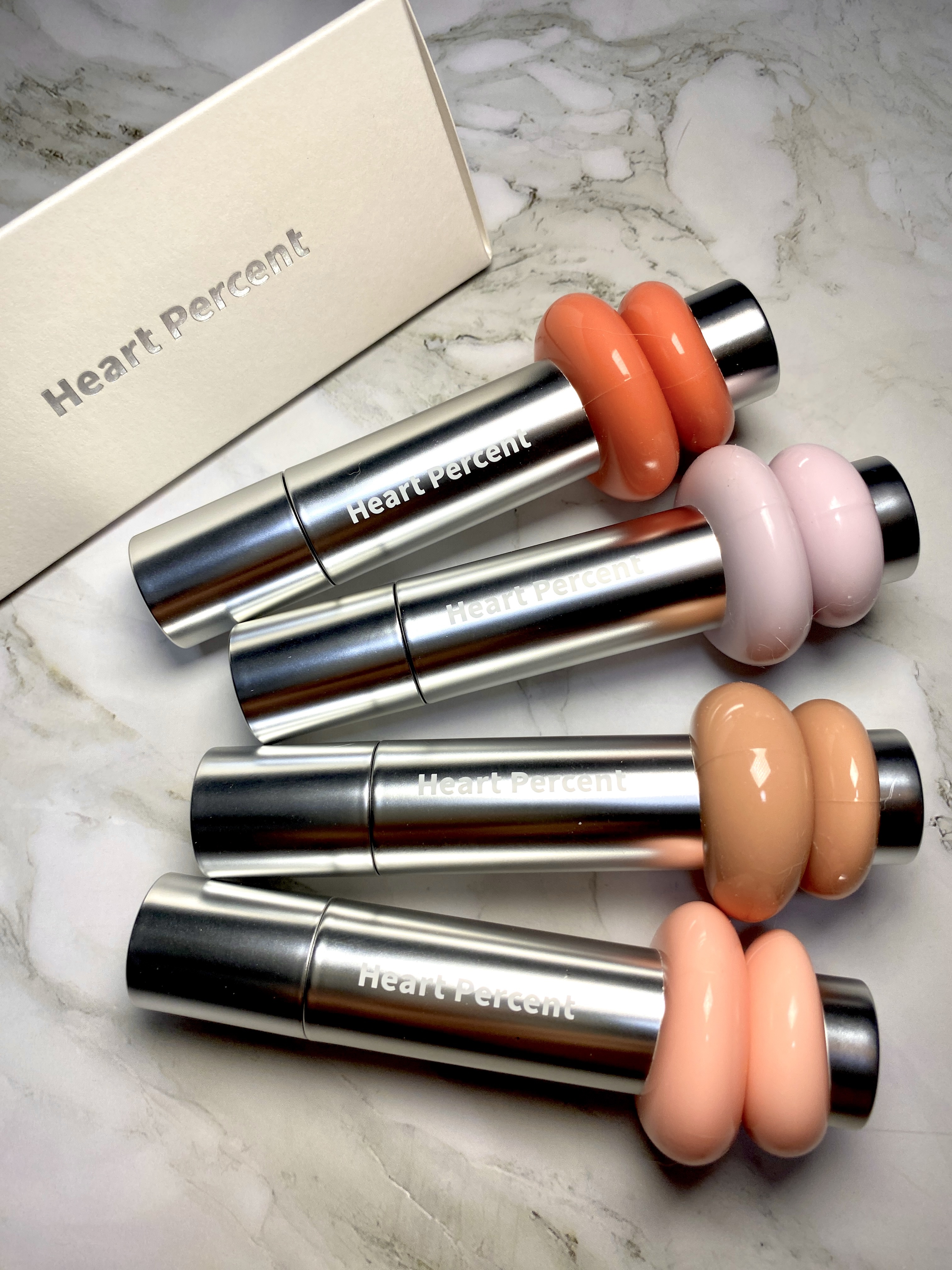 ドットオンムードワンウェイグロイティント/Heart Percent/リップティントを使ったクチコミ（3枚目）