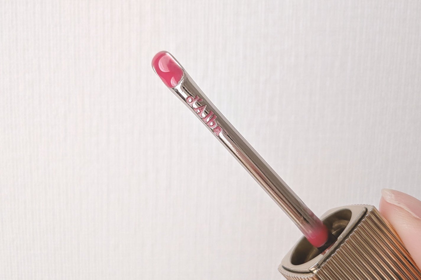 ダルバ プランピンクグロウボリューマイザー/ダルバ/リップグロスを使ったクチコミ(3枚目)