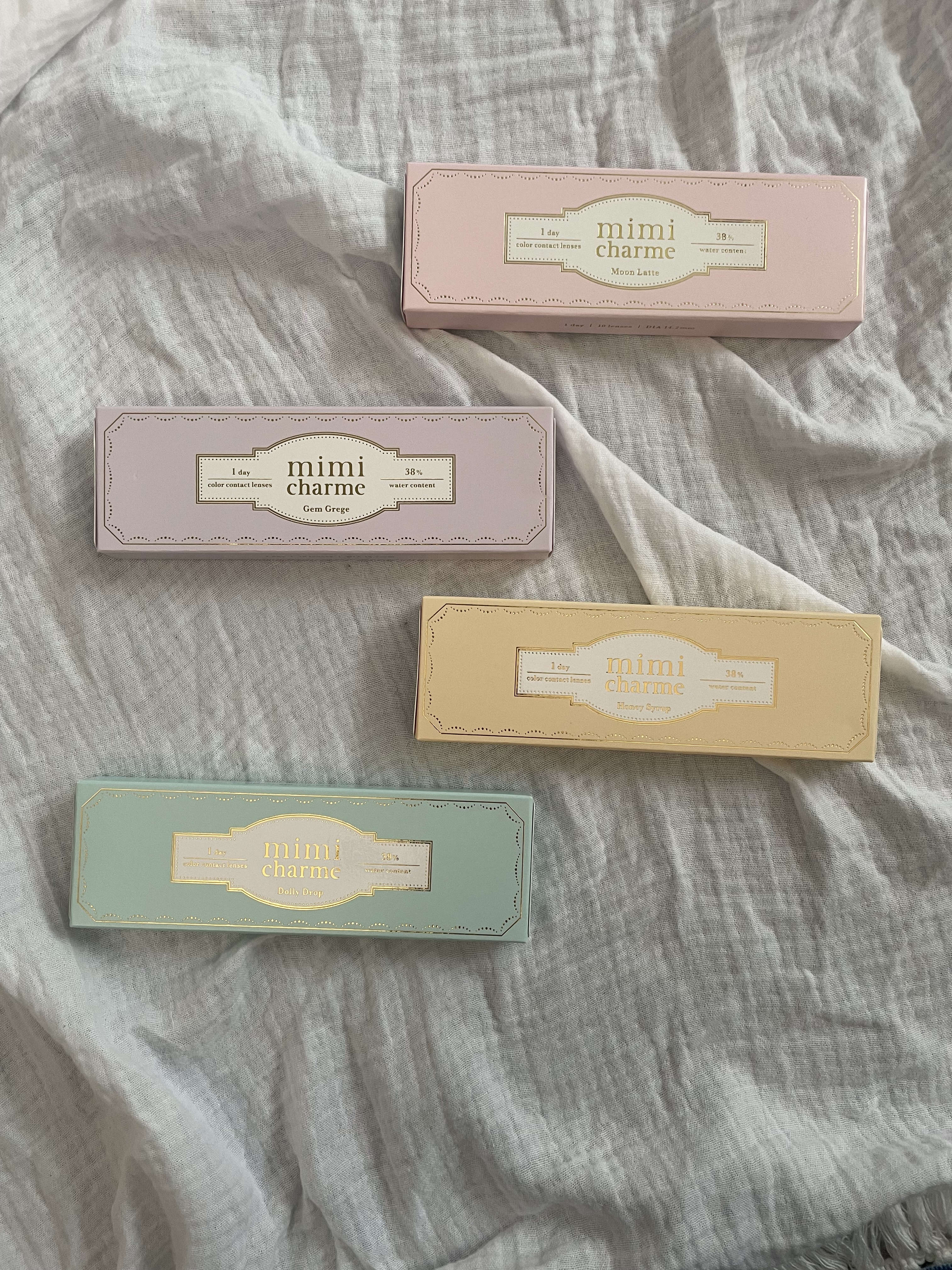 mimi charme 1day/mimi charme/ワンデー（１DAY）カラコンを使ったクチコミ（1枚目）