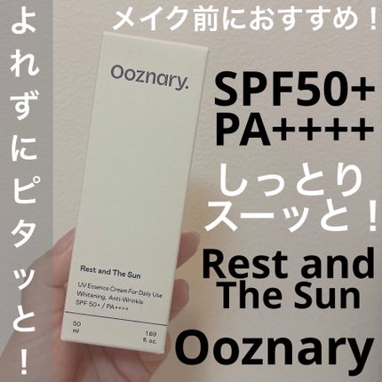 オーズナリーレストアンドザサン/オーズナリー/日焼け止めクリームを使ったクチコミ(1枚目)