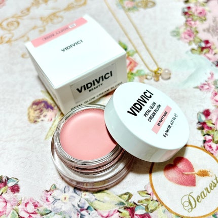 ペタルグロウクリームチーク/VIDIVICI/ジェル・クリームチークを使ったクチコミ(1枚目)