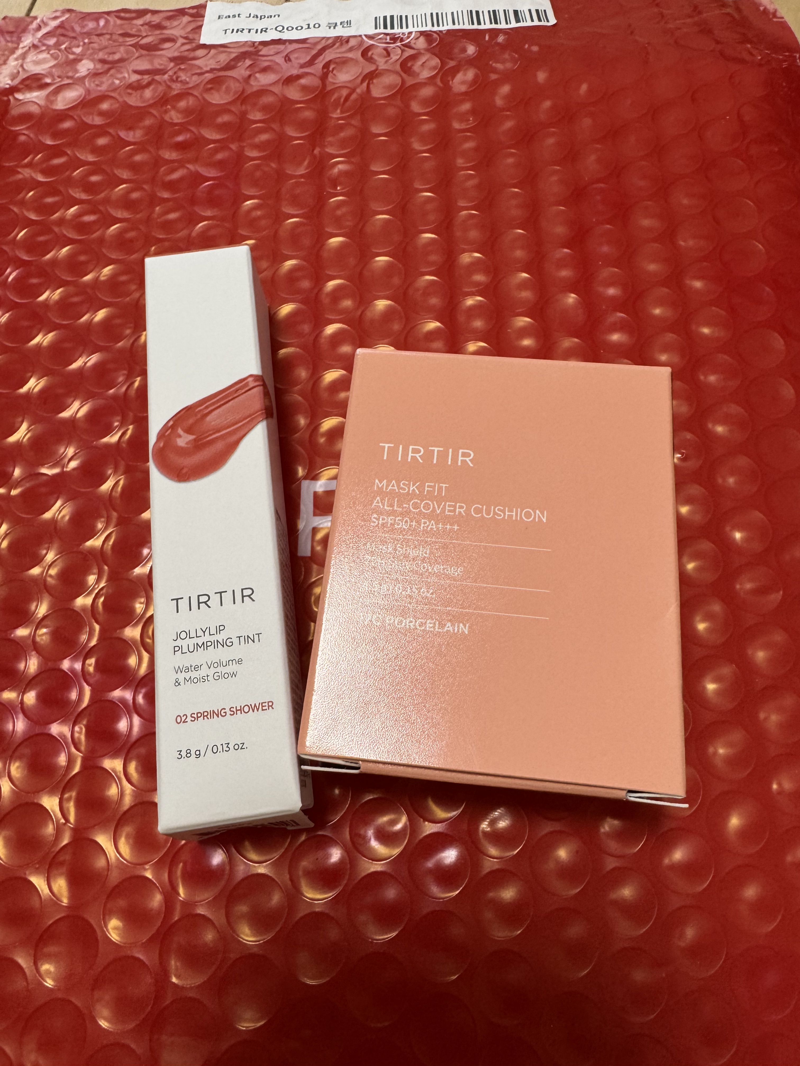 TIRTIR(ティルティル) マスクフィットオールカバークッションのクチコミ「TIRTIR　ティルティル　マスクフィットオールカバークッション　17Cポーセリン　ミニ　4......」（3枚目）