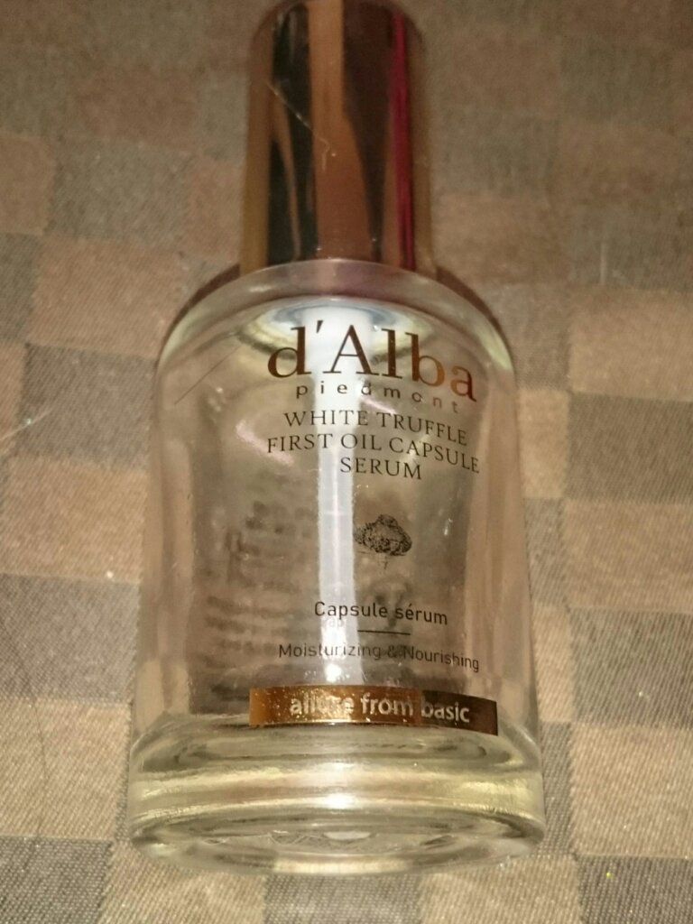 ❇ダルバ❇
❇ホワイトトリュフファーストオイルカプセルセラム❇
50ml/1.69fl.oz.💜
使いきりました(^_^)💜
Qoo10メガ割り購入品✌
サラッとして朝晩使える美容液で使い心地も良かった⤴⤴
本当はビタトーニングカプセル