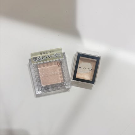 シングルカラーアイシャドウ/CEZANNE/単色アイシャドウを使ったクチコミ(1枚目)