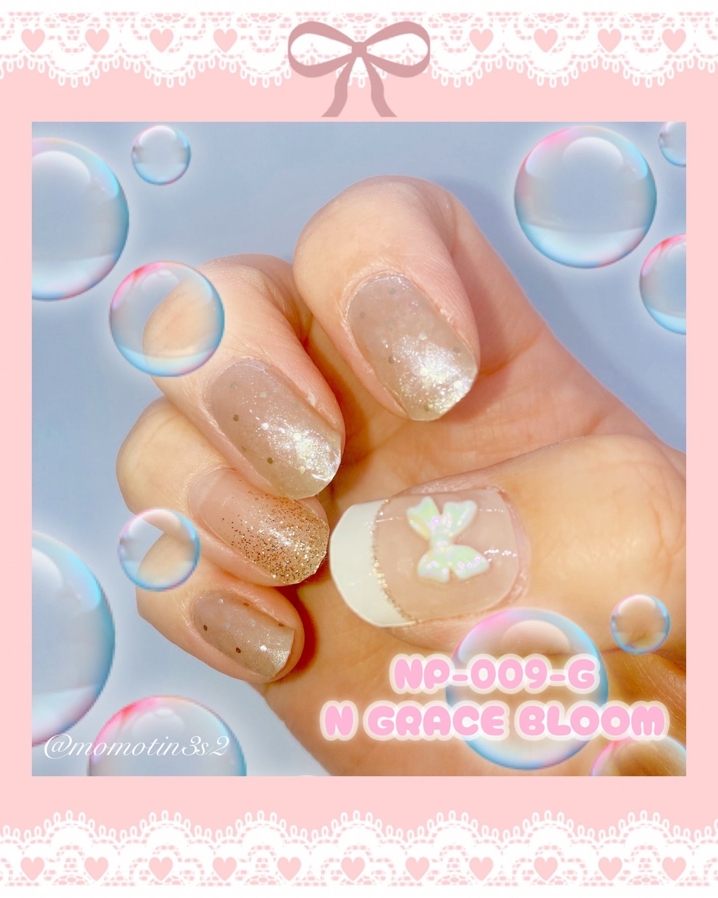 セミキュアジェルネイル(ハンド)/ohora/ネイルシールを使ったクチコミ(4枚目)