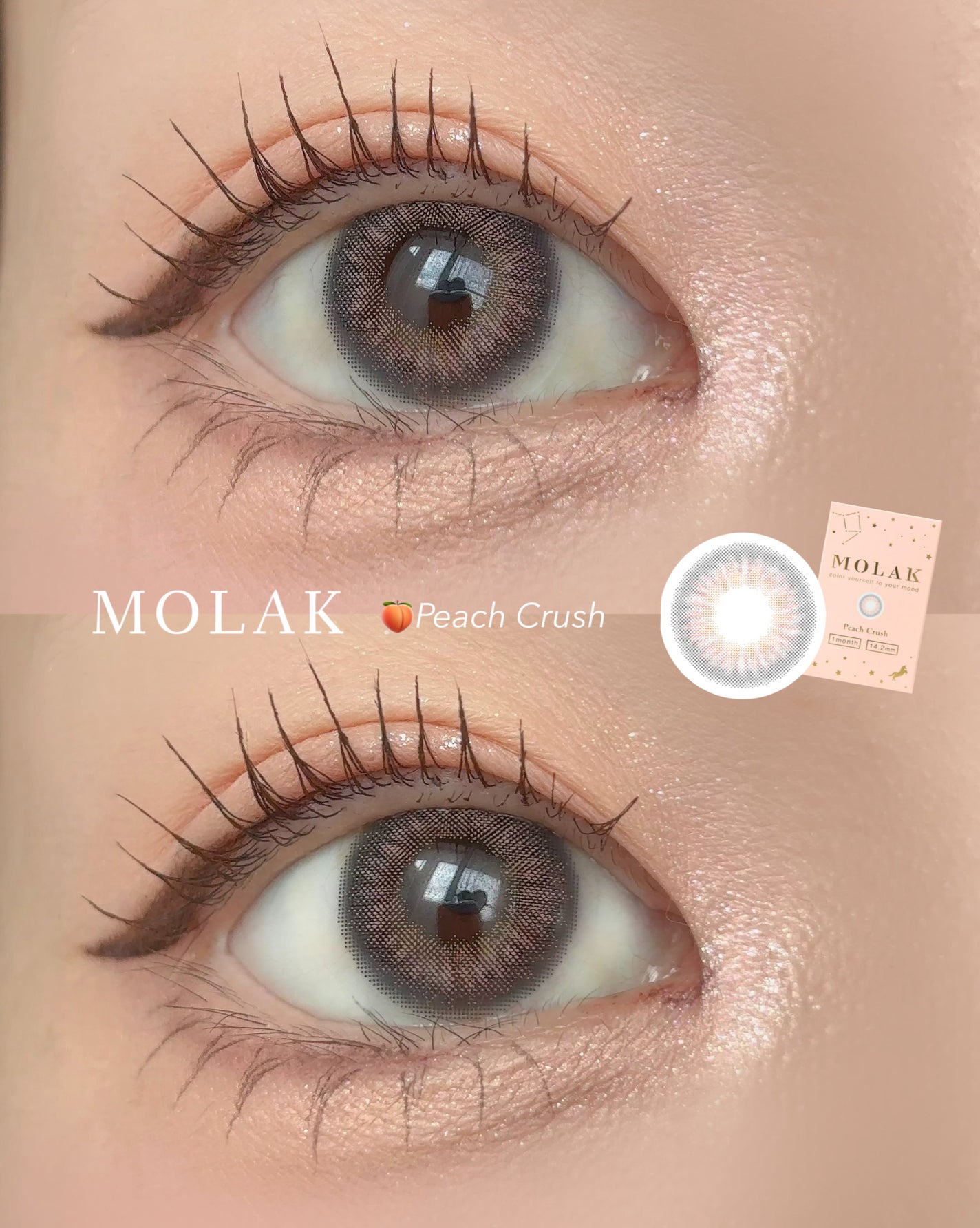 MOLAK 1month/MOLAK/1ヶ月(1MONTH)カラコンを使ったクチコミ(3枚目)