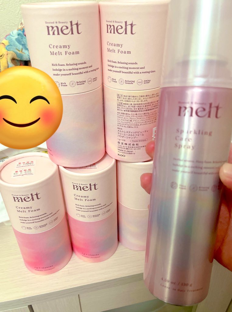 メルト スパークリングケアスプレー/melt/頭皮ケアを使ったクチコミ（2枚目）