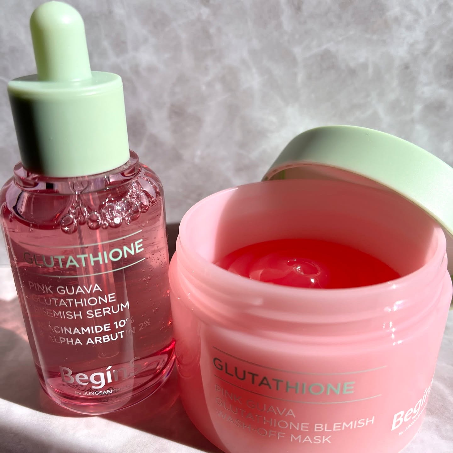 ビギンスバイジョンセンムルピンクGBセラム/BeginS by JUNGSAEMMOOL/美容液を使ったクチコミ（1枚目）