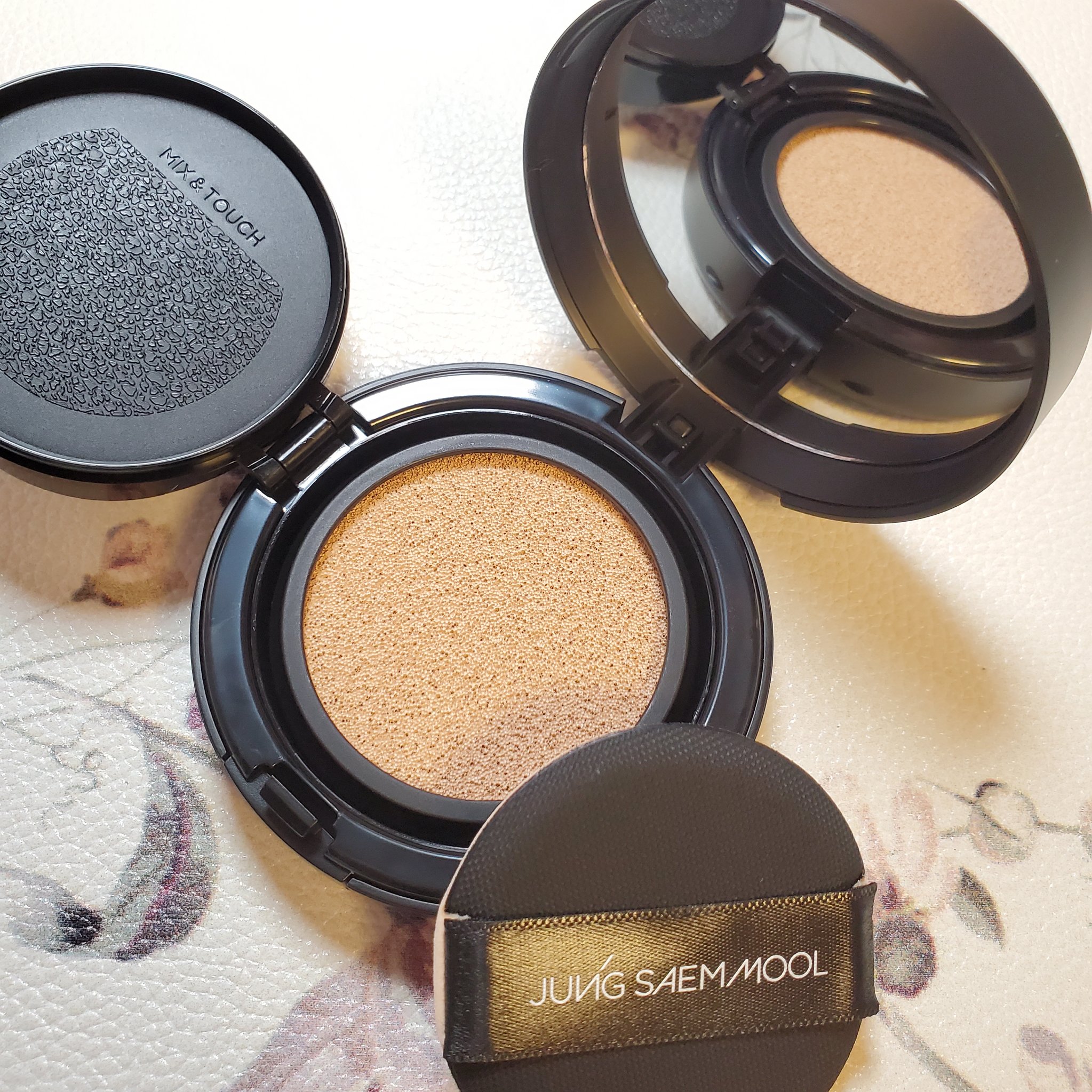 エッセンシャル スキン ヌーダー クッション/JUNG SAEM MOOL/クッションファンデーションを使ったクチコミ（3枚目）