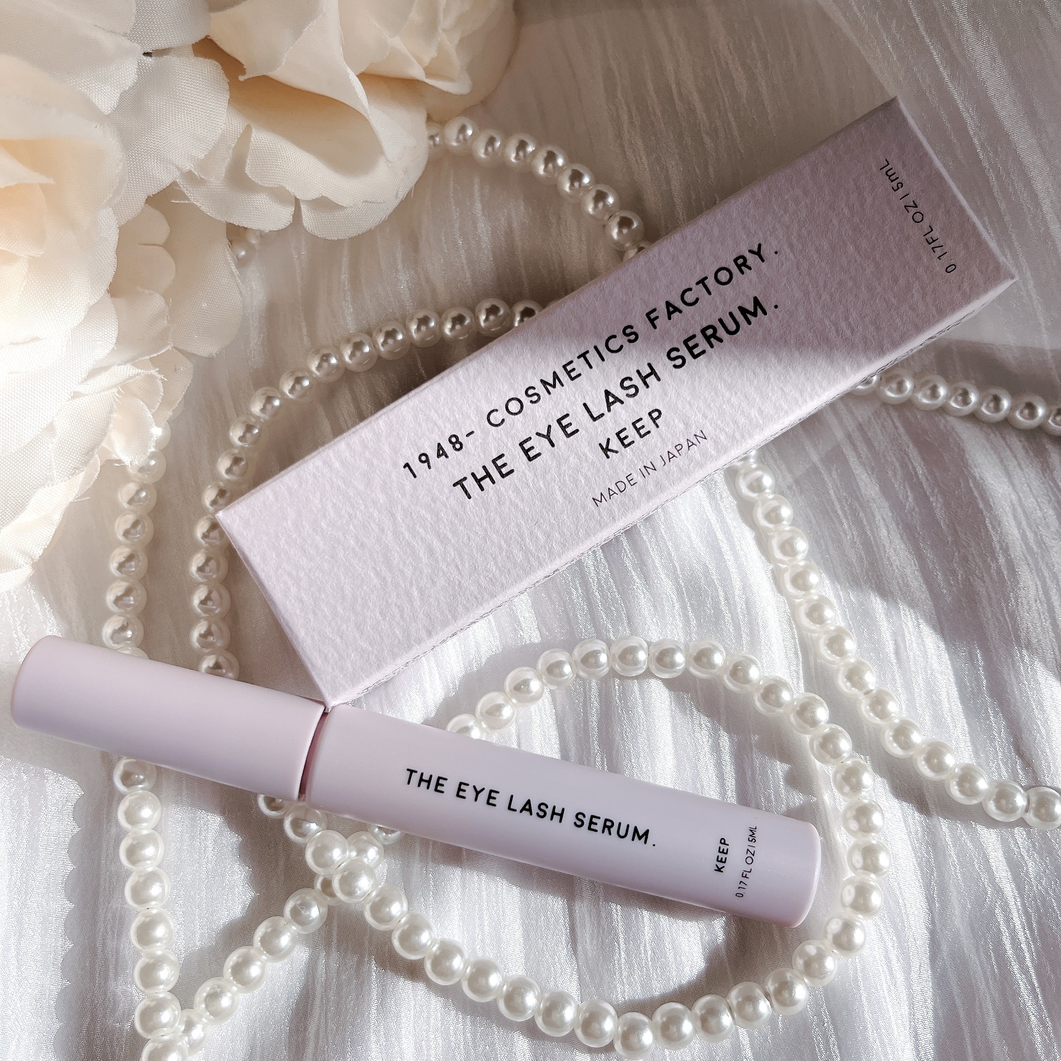 ザ アイラッシュセラム キープ/1948- COSMETICS FACTORY./まつげ美容液を使ったクチコミ（1枚目）