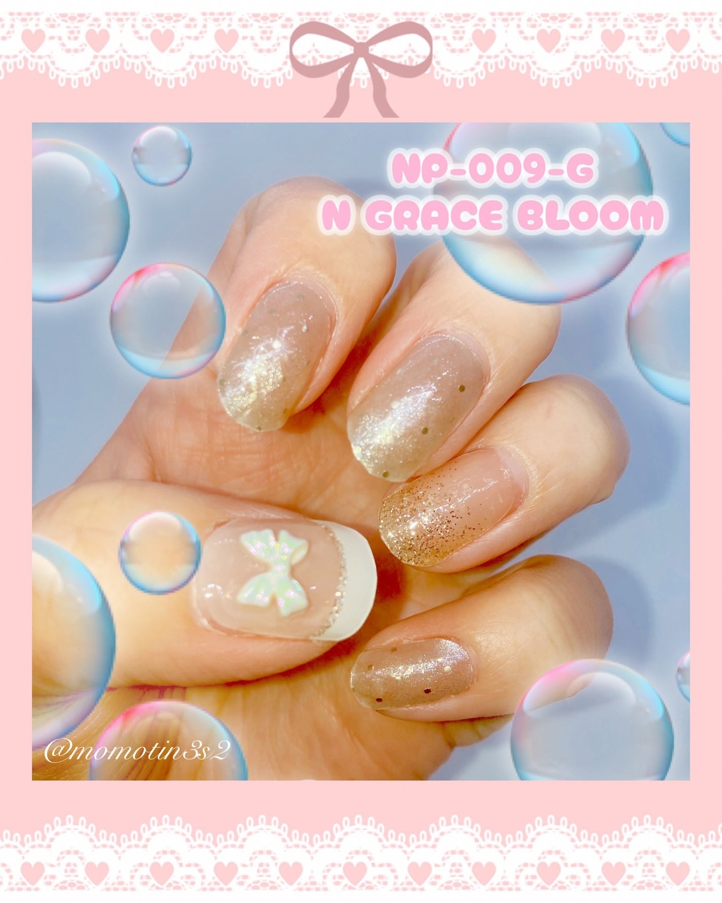 セミキュアジェルネイル(ハンド)/ohora/ネイルシールを使ったクチコミ(3枚目)