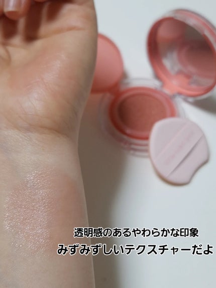 アーティストクッションブラッシュ/JUNG SAEM MOOL/リキッドチークを使ったクチコミ(6枚目)