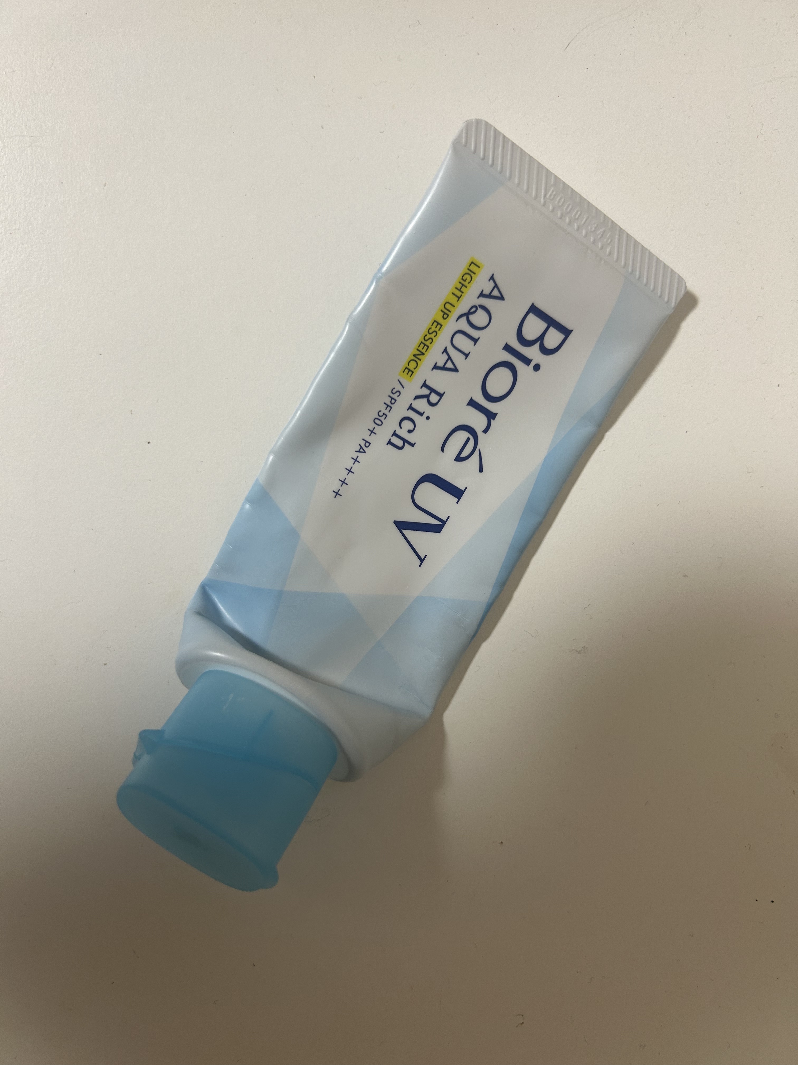 ビオレUV アクアリッチ ライトアップエッセンス 70g/ビオレ/日焼け止めクリームを使ったクチコミ（1枚目）