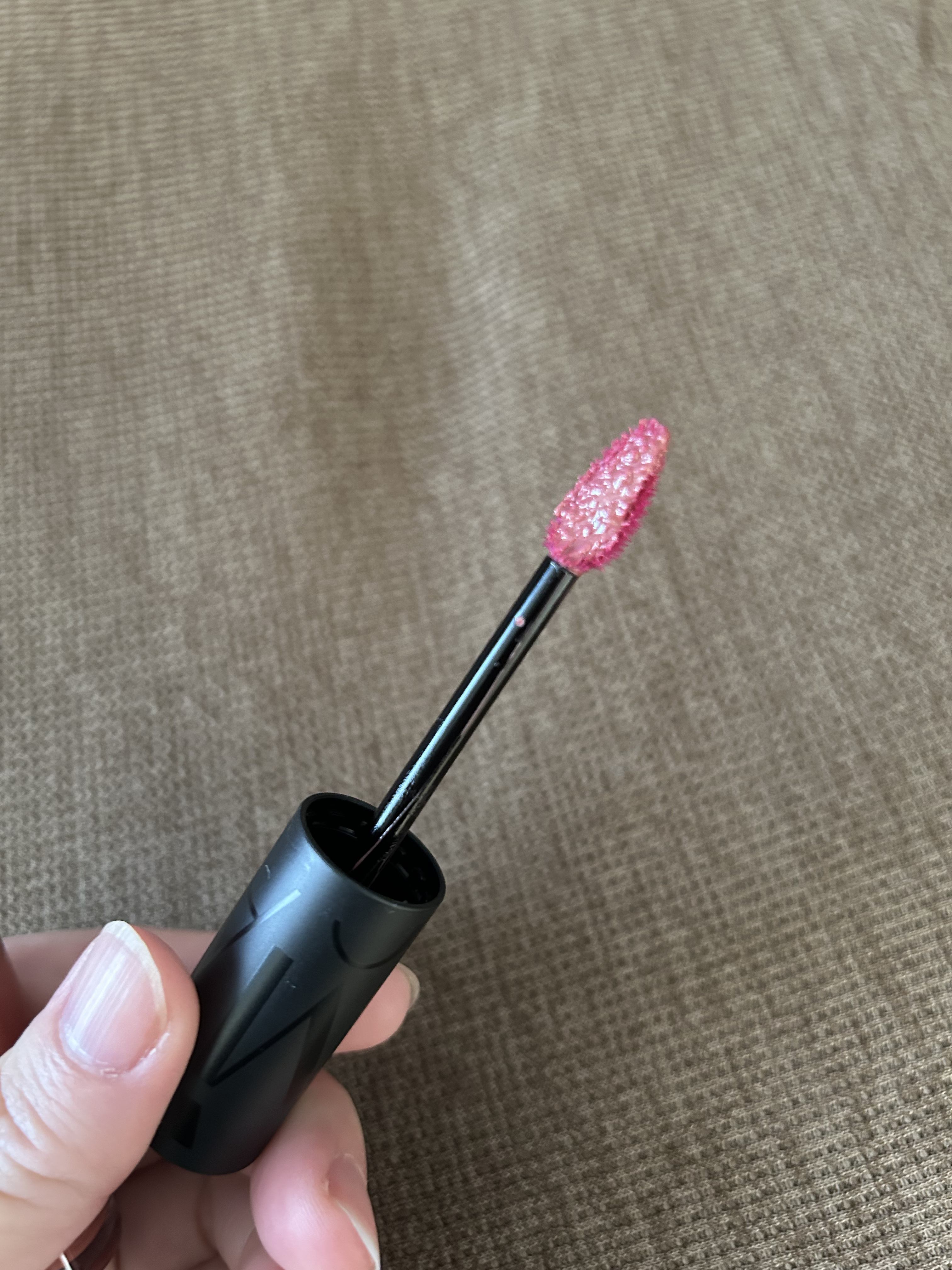 リップグロウボム BR515 くるみボム/マキアージュ/リップティントを使ったクチコミ（2枚目）