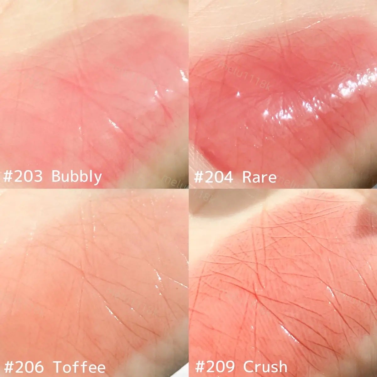 める🌼*・フォロバ on LIPS 「ガラス玉のようなツヤティント🔮発色良くてちゅるんとした唇になる..」(3枚目)