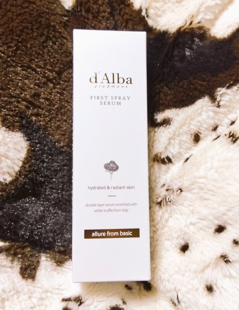 ダルバ ホワイトトリュフファーストスプレーセラム/ダルバ/ミスト状化粧水を使ったクチコミ(1枚目)